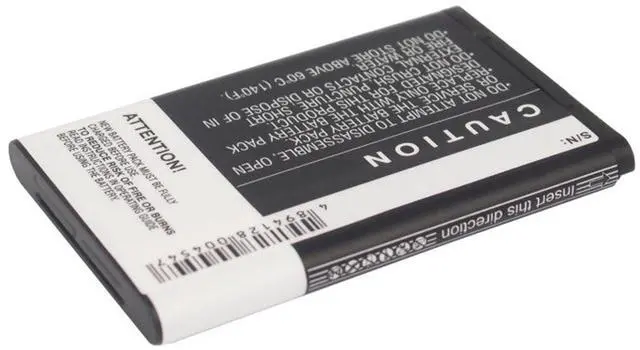 Alt view image 3 of 5 - 1000mAh Battery for BANNO GT03BBBK VIVO K118, VIVO K119, VIVO K201, VIVO K202, VIVO V207, VIVO I530, and others
