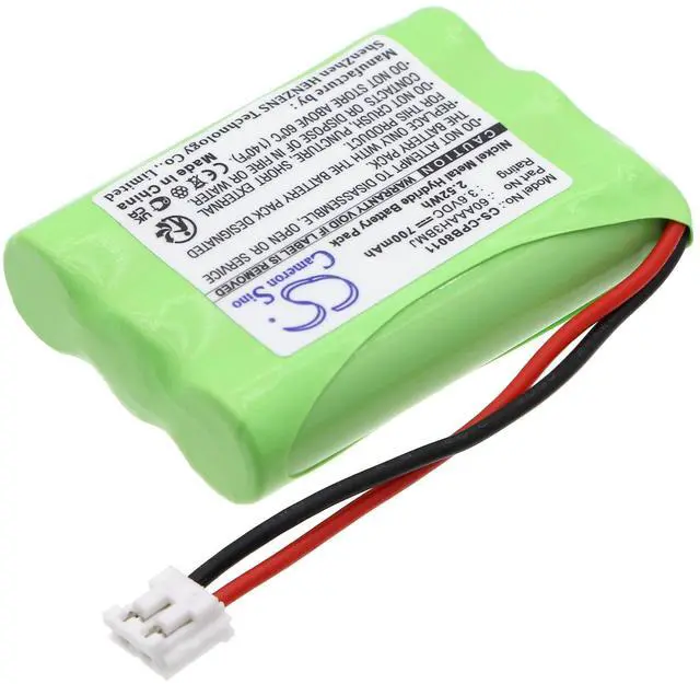 Alt view image 2 of 5 - 700mAh Battery for  AEG Birdy Voice,AT&T E6013b, E560-2, E5911, E5912, E5913, E5914, E5921, E560-5, E597-1, E598-2, E1397, E1913 and others
