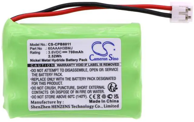 Alt view image 3 of 5 - 700mAh Battery for  AEG Birdy Voice,AT&T E6013b, E560-2, E5911, E5912, E5913, E5914, E5921, E560-5, E597-1, E598-2, E1397, E1913 and others