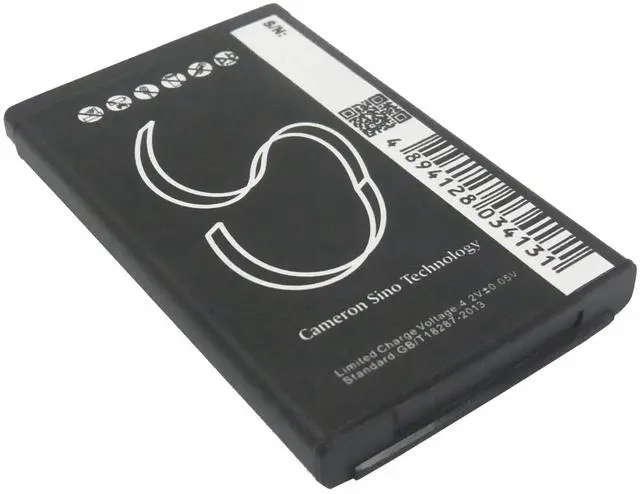 Alt view image 4 of 5 - 800mAh  Battery for LG GB100, GB101, GB106, GB110, GB125, GM205, KG280, KU250, KX186, KX216, KX218 and others