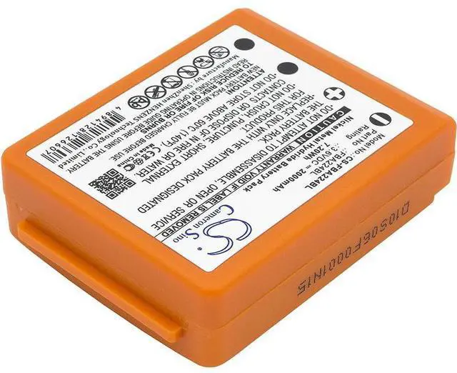 Alt view image 2 of 3 - Cameron Sino Replacement Battery for HBC Radiomatic Quadrix,  Radiomatic Keynote,  Radiomatic Patrol D