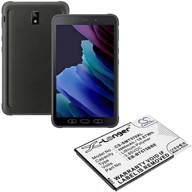 Alt view image 4 of 4 - 5200mAh Replace Battery for Galaxy Tab Active 3, Galaxy Tab Active 3 8.0, Galaxy Tab Active 3 8.0 2020, SM-T570, SM-T575, SM-T575N PN: EB-BT575BBE, GH43-05039A