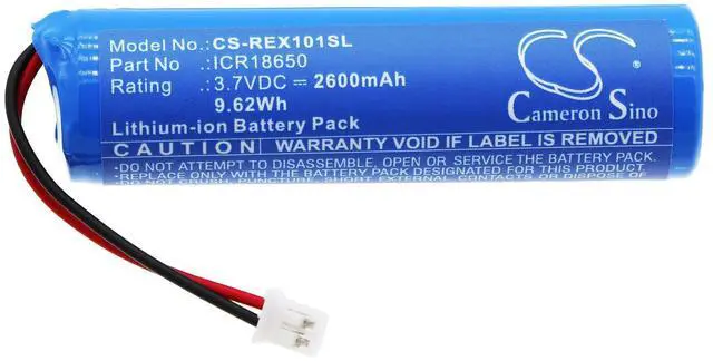 Main image of Cameron Sino Battery for RESCOMF XD101 PN:RESCOMF ICR18650 2600mAh / 9.62Wh