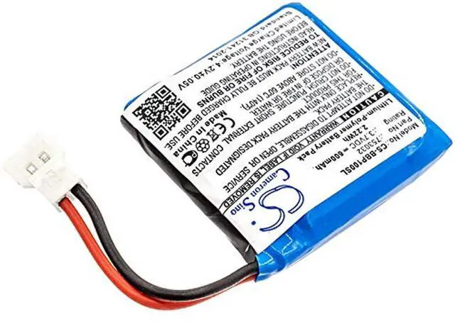 Alt view image 2 of 4 - Cameron Sino Battery for Bee-Bot Floor Robot, Programmable Children's Toy, Programmable Floor Robot PN:Bee-Bot 753032 600mAh