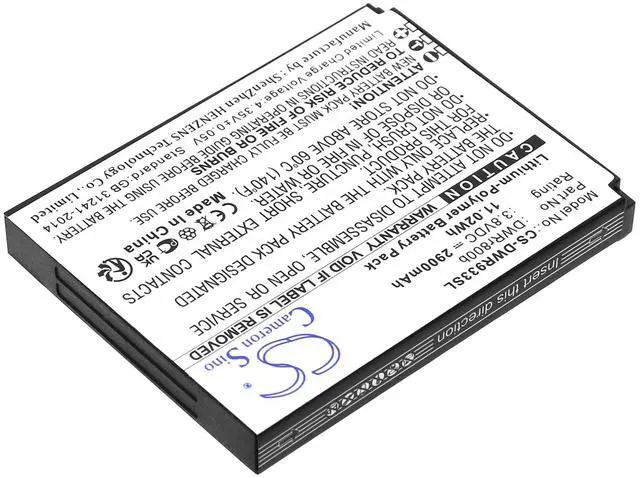 Alt view image 2 of 3 - Cameron Sino Battery for D-Link DWR-933 B1 PN:D-Link 6BT-R800B-2901, DWRr800b 2900mAh / 11.02Wh