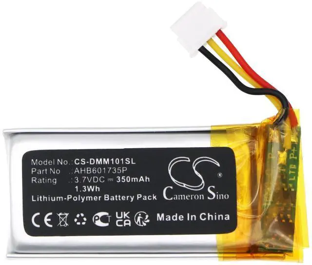 Alt view image 3 of 5 - Cameron Sino Battery for Divoom DitooMic ( For MIC ), Fairy-OK ( For MIC ) PN:Divoom AHB601735P 350mAh / 1.3Wh