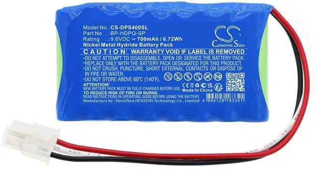 Alt view image 3 of 5 - Cameron Sino Battery for Dranetz HDPQ-SP-Guide, HDPQ-SP-Visa, HDPQ-SP-Xplorer, HDPQ-SP-Xplorer400 PN:Dranetz BP-HDPQ-SP 700mAh / 6.72Wh