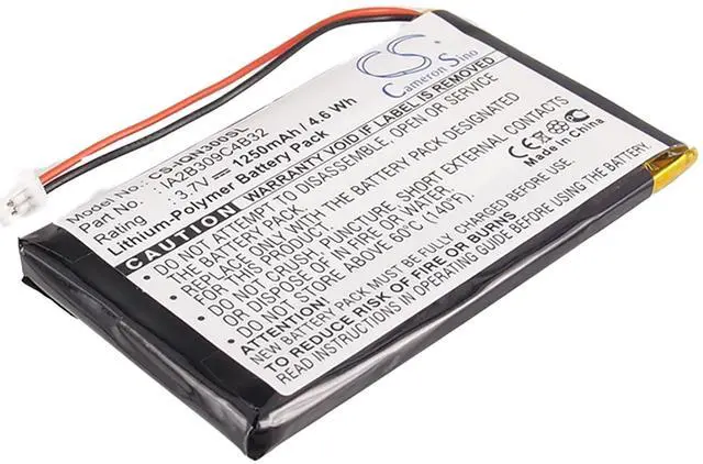 Main image of Cameron Sino Battery for Garmin Nuvi 300T, Nuvi 310D, Nuvi 310T, Nuvi 350T, Nuvi 360, Nuvi 370 PN:Garmin 010-00538-78, 361-00019-02, 361-00019-06 1250mAh