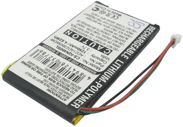 Alt view image 2 of 6 - Cameron Sino Battery for Garmin Nuvi 465, Nuvi 465LTM, Nuvi 465T PN:Garmin AD21AD23B0WOW 1250mAh