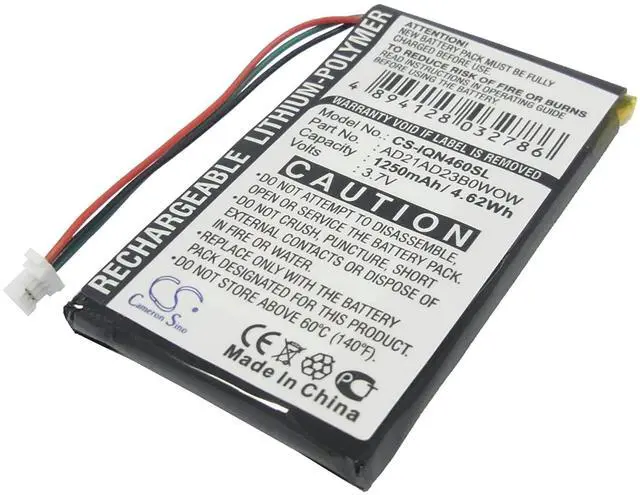 Alt view image 5 of 6 - Cameron Sino Battery for Garmin Nuvi 465, Nuvi 465LTM, Nuvi 465T PN:Garmin AD21AD23B0WOW 1250mAh