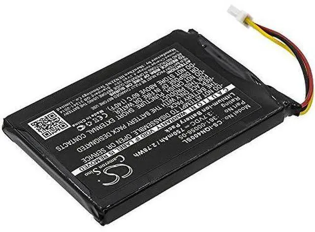 Alt view image 2 of 5 - CS Battery for Garmin 2689LMT 6-inch, Nuvi 2689LMT, Nuvi 40, Nuvi 40LM, Nuvi 52, Nuvi 52LM, Nuvi 56LMT, Nuvi 66LM, Nuvi 68LMT PN:Garmin 361-00056-05, 361-00056-11 750mAh / 2.78Wh