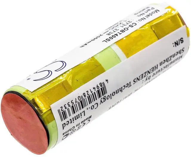 Alt view image 2 of 5 - Cameron Sino Battery for 9900 Toothbrush, Professional Care 8000, Professional Care 8300, Professional Care 8500, Professional Care 9500, Triumph 4000