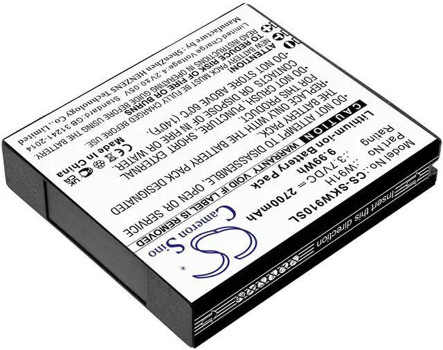 Alt view image 2 of 4 - Cameron Sino Battery for Skyroam W19, W19H, W20 PN:Skyroam W91H 2700mAh / 9.99Wh