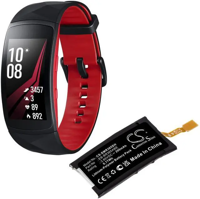 Alt view image 5 of 5 - Cameron Sino Battery for Samsung Gear Fit 2 Pro, SM-R365 PN:Samsung EB-BR365ABE, GH43-04770A 200mAh / 0.77Wh