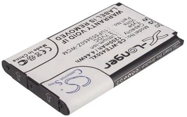 Alt view image 2 of 5 - Cameron Sino Battery for Wacom CTH-470, PTH-850-EN, PTH-850-ES, PTH-850-FR, PTH-850-IT, PTH-850-NL, PTH-850-PL, PTH-850-RU, PTH-850-XX 1200mAh