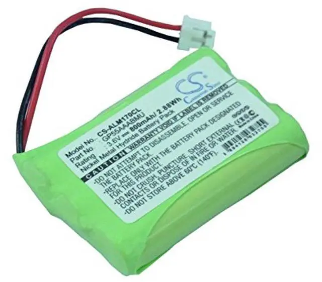 Main image of Cameron Sino Battery for Audioline 5015 PN:Audioline 800mAh/2.88Wh