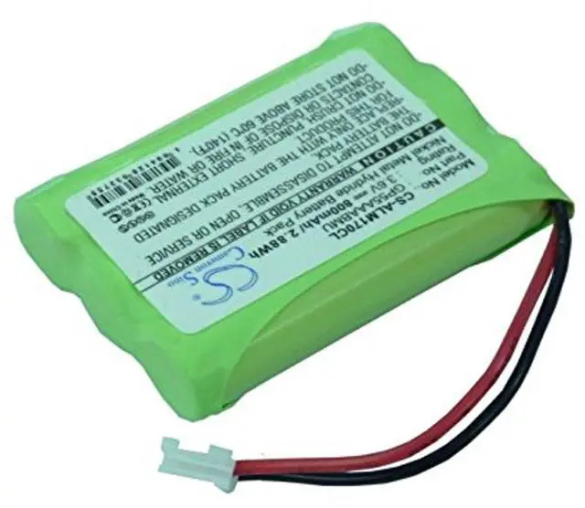 Alt view image 2 of 5 - Cameron Sino Battery for Audioline 5015 PN:Audioline 800mAh/2.88Wh