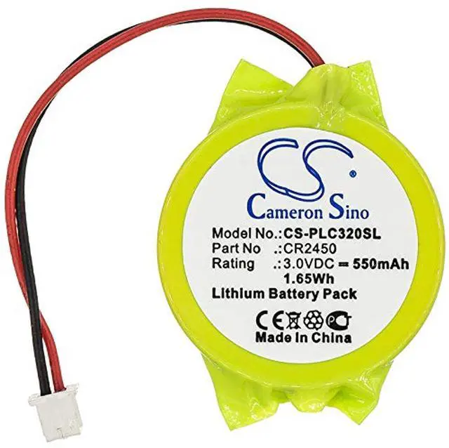 Alt view image 3 of 4 - Cameron Sino Battery for Panasonic FP-X series controllers, GT32 display, GT32M display, GT32T display PN:Panasonic AFPX-BATT, CR2450 550mAh