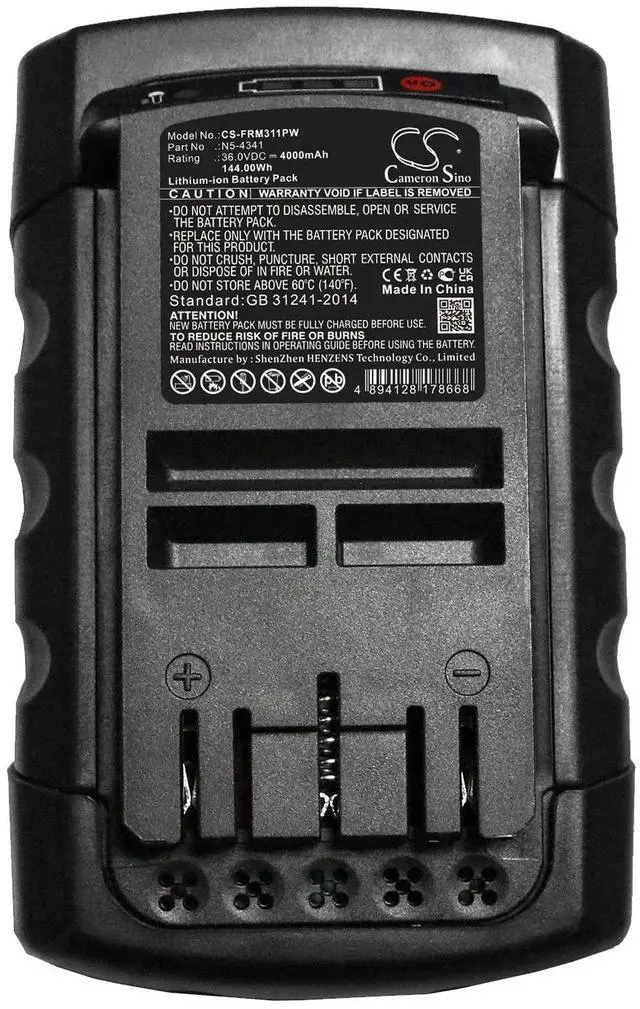 Alt view image 5 of 5 - Cameron Sino Battery for ORGAPACK OR-T650 PN:ORGAPACK OR-T650 4000mAh / 144.00Wh
