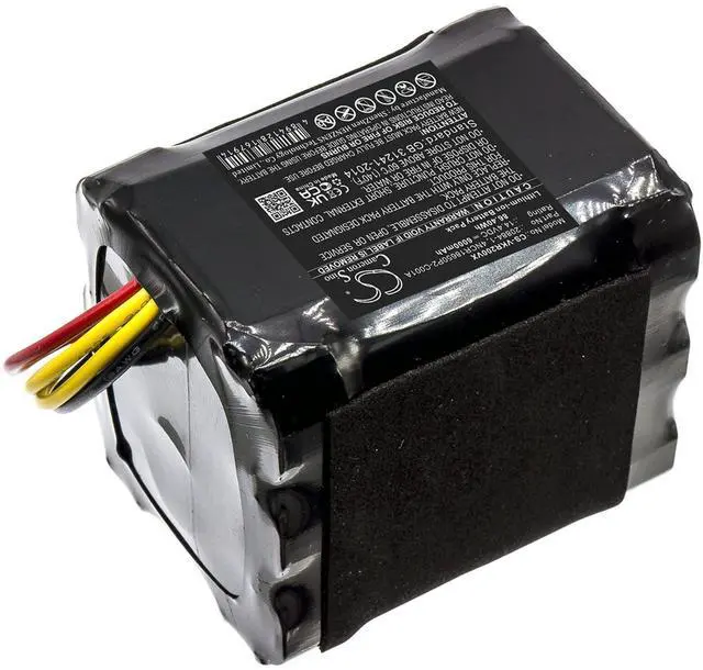 Alt view image 2 of 6 - Cameron Sino Battery for Vorwerk Kobold VR200 PN:Vorwerk 20884-1, 4NCR18650P2-C001A, 4NCR18650P2-C002A 6000mAh / 86.40Wh