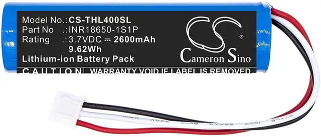 Alt view image 3 of 5 - Cameron Sino Battery for Theradome LH40, LH80, LH80 Pro PN:Theradome INR18650-1S1P 2600mAh / 9.62Wh
