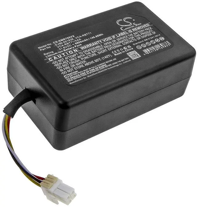 Alt view image 4 of 6 - Cameron Sino Battery for Samsung PowerBot R7040, R1AM7010UW / AA, VR1AM7010U5 / AA, VR1AM7040W9 / AA, VR1AM7040W9/AA, VR1AM7040WG / AA, VR2AK9350WK 6800mAh