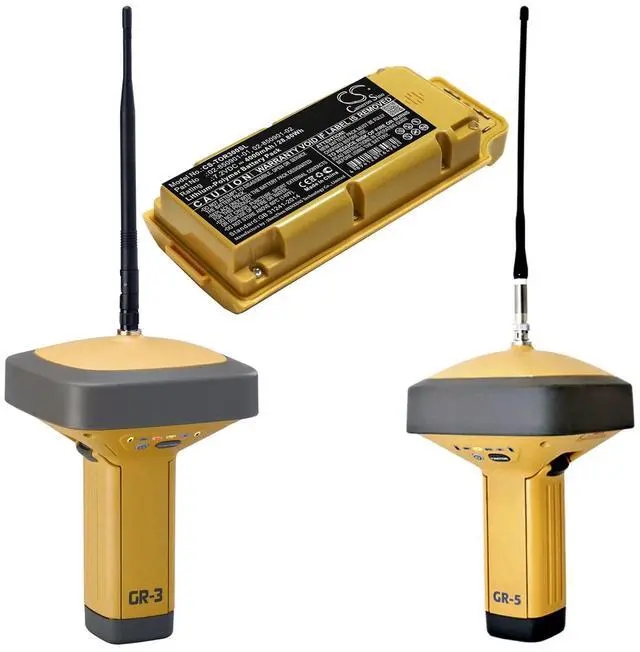 Alt view image 2 of 6 - Cameron Sino Battery for Topcon GR-3, GR-5 PN:Topcon 02-850901-01, 02-850901-02 4000mAh / 28.80Wh