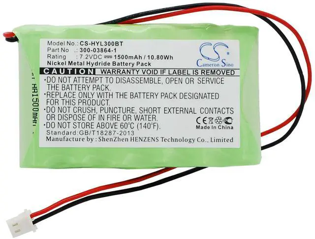 Main image of Cameron Sino Battery for Safewatch QuickConnect Plus QuickConnect Security System Pulse TS Keypad WALYNX-RCHB-SC LYNX ALARM SECURITY PANEL, BW64, Lynx L5200 L3000 L5000