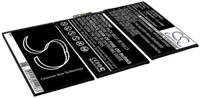 Main image of CS Battery for A1316, A1376, A1395, A1396, A1397, 2, 2 16GB Wi-Fi, 2 16GB Wi-Fi 3G, 2 32GB Wi-Fi, 2 32GB Wi-Fi 3G, 2 3G, 2 64GB Wi-Fi, 2 64GB Wi-Fi 3G, 2 WIFI 6300mAh