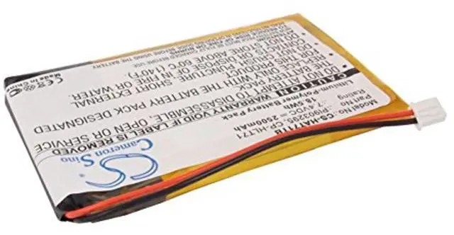 Alt view image 2 of 5 - CS Battery for Haier 805-01-NL, HERLT71, HLT71, HLT71BAT PN:Haier CP-HLT71, PL903295 2500mAh / 18.50Wh