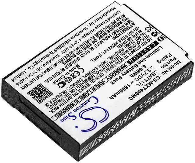 Alt view image 2 of 4 - Cameron Sino Battery for Midland XTC400, XTC450 PN:Midland BATT17L 1800mAh / 6.66Wh