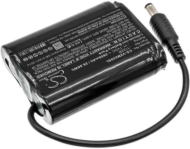 Alt view image 2 of 5 - Cameron Sino Battery for Venture Heat MC-1645, ZMCB2200 PN:Venture Heat 1122B 2600mAh / 28.86Wh