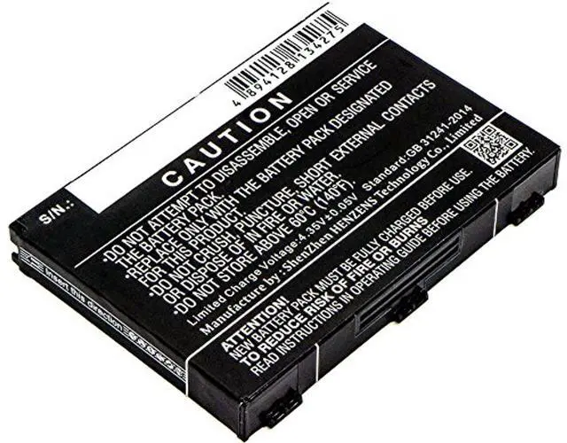 Alt view image 3 of 5 - CS Battery for Aircard 791L, AirCard 791S, AirCard 815S, Explore 815s PN: 308-10013-01, W-9, W-9B 4300mAh / 16.34Wh