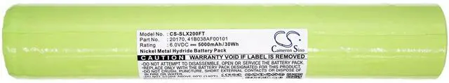 Alt view image 3 of 4 - Cameron Sino Battery for Moltech ESR8EE5920, Multiplier S522, N38AF001A,  Maglite ARXX075  40070149  MA5  ML500  N38AF001A  RX1019  9032  ARXX235  S522