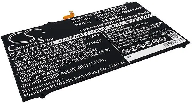 Main image of CS Battery for Galaxy Tab S2 9.7 LTE-A, SM-T815Y, SM-T817A, SM-T817P, SM-T817R4, SM-T817T, SM-T817V, SM-T817W, SM-T818, SM-T818T, SM-T818V, SM-T818W, SM-T819, SM-T819C, SM-T819Y 5800mAh