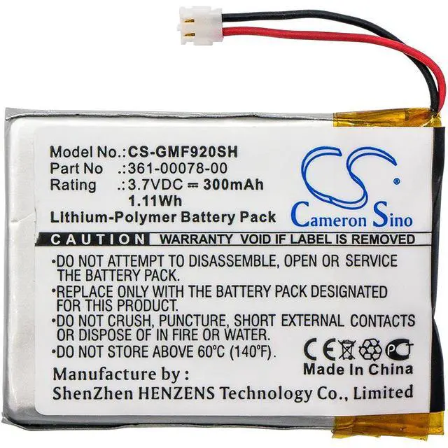 Alt view image 3 of 4 - battery for  Forerunner 920XT