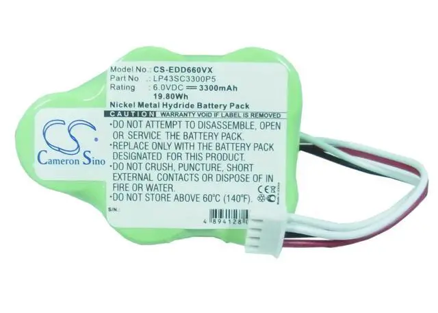 Alt view image 5 of 6 - battery for  RVC0010, RVC0011