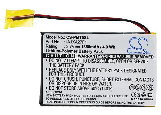 Alt view image 5 of 5 - battery for  Tungsten T5