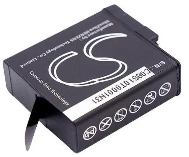 Alt view image 3 of 5 - battery for 601-10197-00, AABAT-001, AABAT-001-AS, ASST1, CHDHX-501, CHDHX-701, CHDHX-701-RW, HD8.01, Hero 2018, Hero 5, Hero 5 Black, Hero 6, Hero 6 Black, Hero 7, Hero 7 Black, Hero 7 White, Hero 8