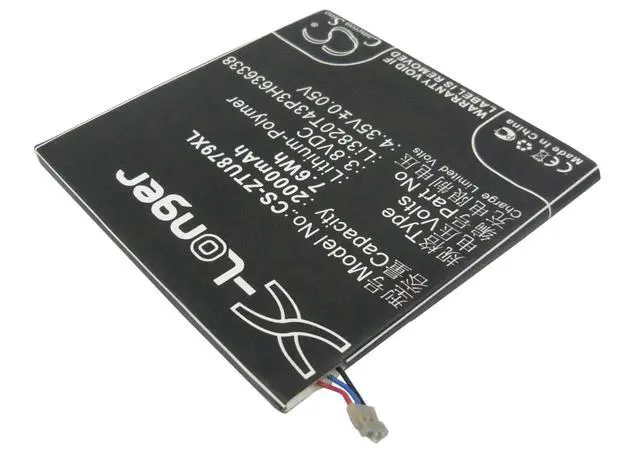 Alt view image 2 of 6 - battery for  A75, Blade L2, U879, U889, V879