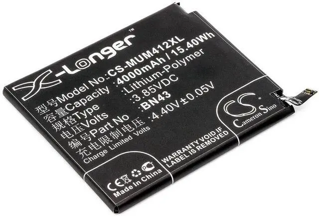 Main image of battery for  Note 4X ( China Version ), Redmi Note 4X ( China Version