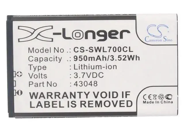 Alt view image 5 of 5 - battery for  L7, SV 20405855