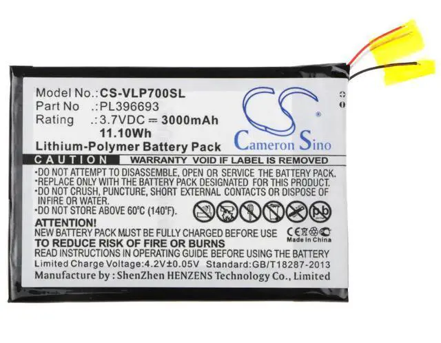 Alt view image 5 of 5 - battery for  ME-7G-8GB, Prestige 7G 7"