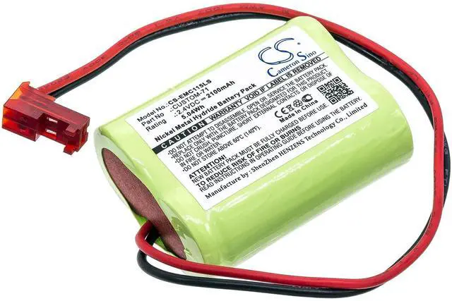 Main image of Cameron Sino Battery for ELB2P401N, ELB0310, NIC1158, LV S 1 R 120/277 EL N UM 4X PN:4PH56, 5YB73, CUSTOM-71, ELB 2P401N 2100mAh / 5.04Wh