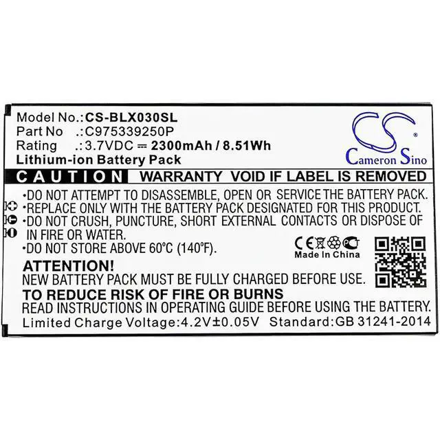 Alt view image 3 of 3 - battery for  D0030UU, Dash X Plus LTE