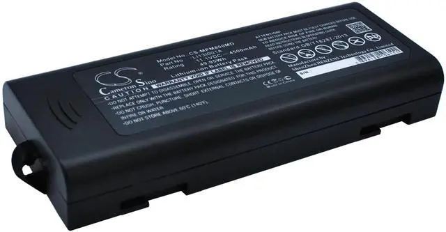 Alt view image 2 of 5 - battery for Accutorr 3, Accutorr 7, ePM, ePM 12, ePM 15, ePM12, ePM15, IMEC10, IMEC12, IMEC15, IMEC8, IPM10, IPM12, IPM8, Moniteur VS600, Moniteur VS900, Passport 12, Passport 8, R12 ECG, Wato