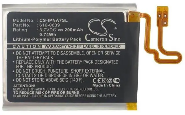 Alt view image 5 of 6 - battery for A1446, iPod Nano 7, iPod Nano 7th