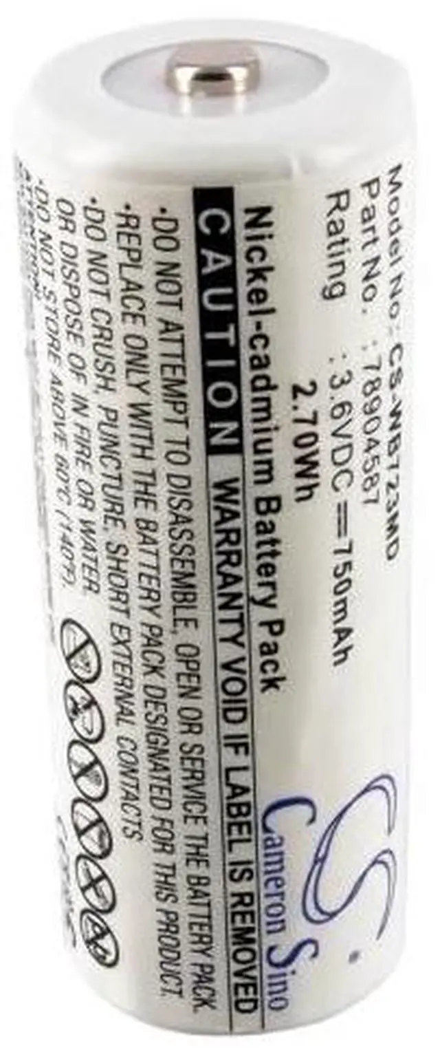 Alt view image 5 of 5 - battery for  71000, 71000A, 71000C, 71020A, 71020-A, 71020C, 71055C, 72300, 97150