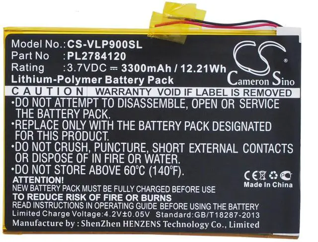 Alt view image 5 of 5 - battery for ME-9Q, Prestige Elite 9Q 9"