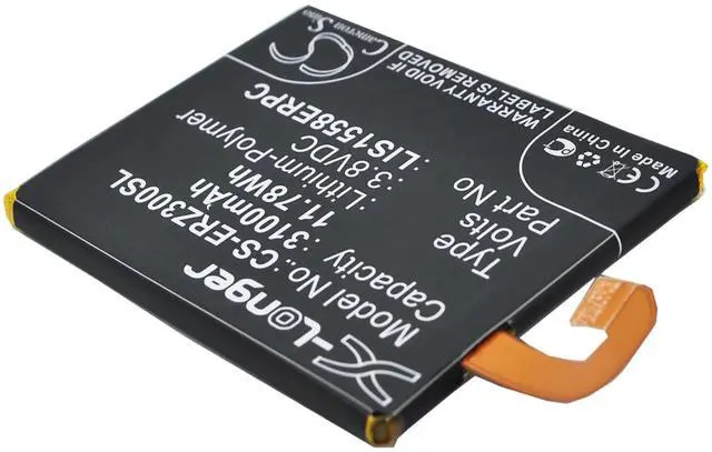 Alt view image 2 of 6 - battery for  D6603, D6616, D6633, D6653, L55T, L55u, M55w, Pegasus, Pegasus Anna, Pegasus Maki, SO-01G, SO-02G, SOL26, Xperia Z3, Xperia Z3 4G, Xperia Z3 Daul, Xperia Z3 LTE, Xperia Z3 WiMAX 2+